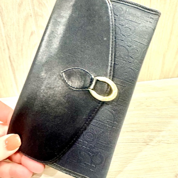 Dior Navy Long Wallet 🥳HOST PICK🥳 - Picture 4 of 13